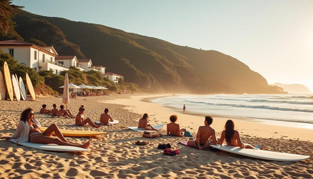 plongez dans le futur d'hossegor, le spot de surf confidentiel qui attire une nouvelle génération de parisiens branchés en quête d'authenticité et de sensations uniques sur la côte atlantique.