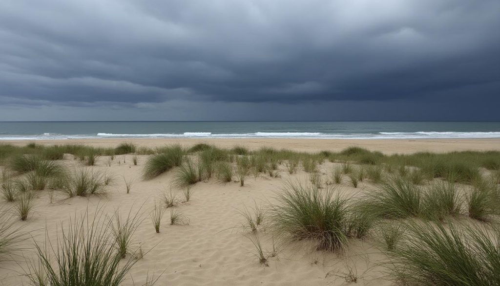ce mardi dans les landes, une houle cyclonique exceptionnelle est attendue. les autorités lancent des alertes pendant que les surfeurs, attirés par les vagues impressionnantes, s’apprêtent à vivre une journée hors du commun sur la côte.