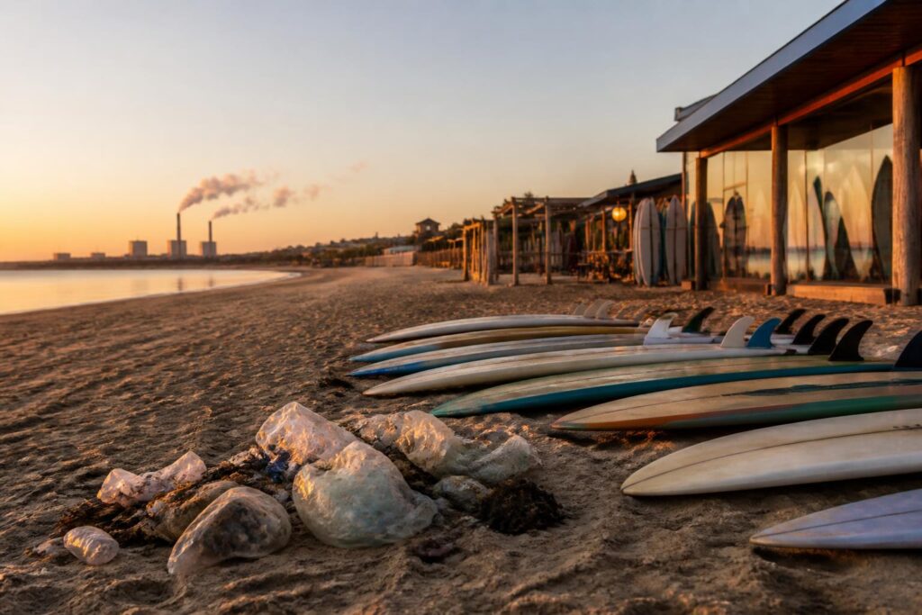 explorez les paradoxes étonnants de l'industrie du surf, entre passion authentique et enjeux commerciaux, dans un univers en constante évolution.