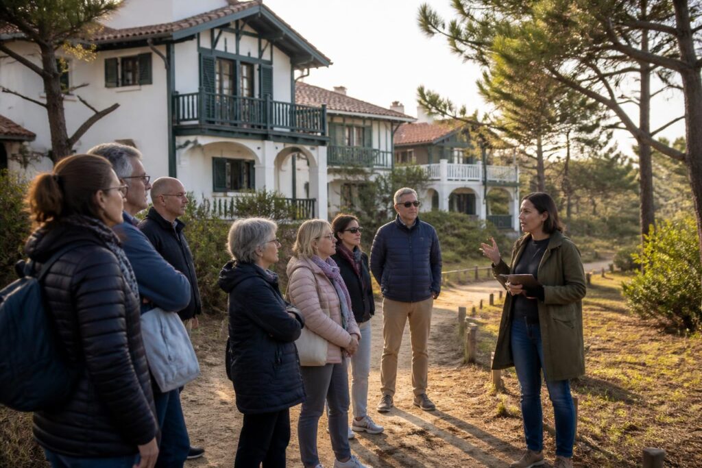 découvrez soorts-hossegor autrement avec six visites guidées exclusives qui vous plongent au cœur de son architecture locale unique et remarquable.