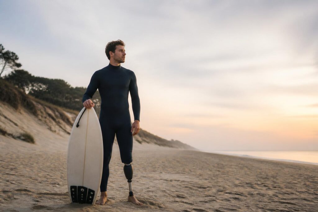 découvrez le parcours inspirant de vincent duvignac, qui réinvente son identité de surfeur suite à un accident bouleversant, entre résilience et passion retrouvée.
